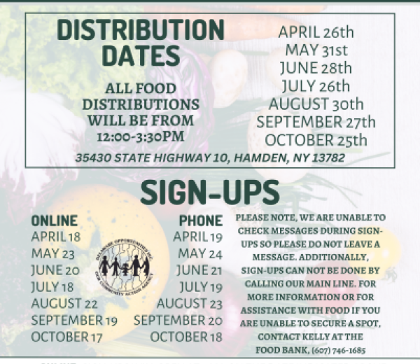 2024 Distribution Schedule